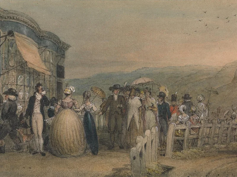 1771-James Green - La terrazza, Scarborough - Yale Center for British Art